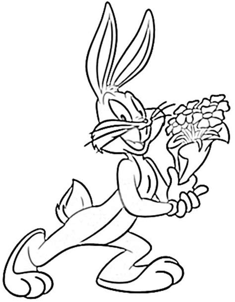123 Dessins De Coloriage Bugs Bunny à Imprimer Sur Page 10