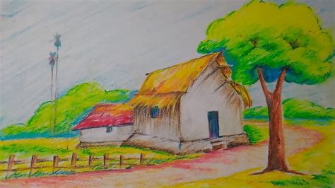 Hang out at the electric palace picture house and theatre, the boutique bull hotel & restaurant or join in the annual literary and beer festivals. Village scenery for kids//Easy drawing tutorial//step by ...