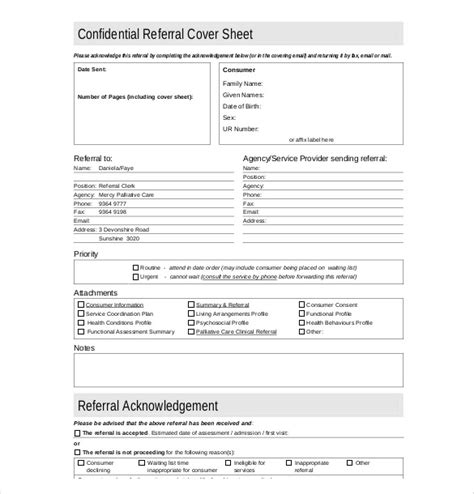 Confidential Cover Sheet 10 Free Word Pdf Documents Download