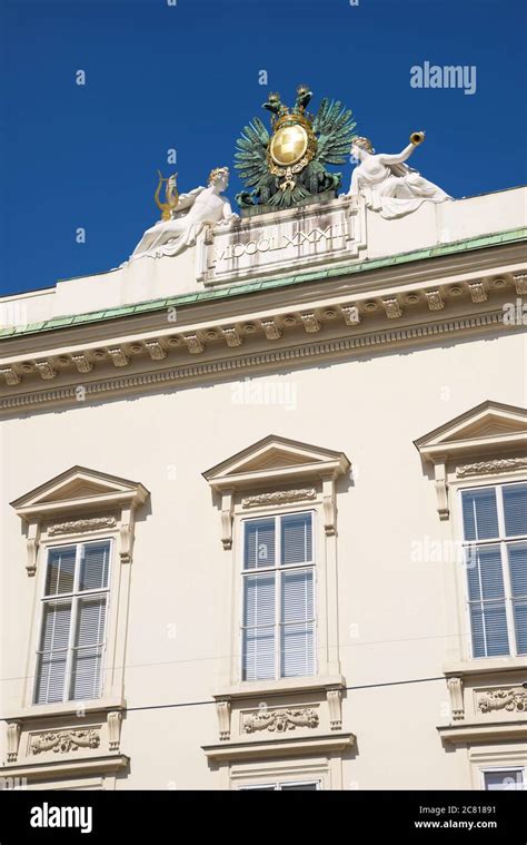 Vienna Austria June 25 2019 Facade Of Pallavicini Palace Place
