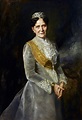 Portrait of Grand Duchess Louise of Baden, by Otto Propheter, 1903. Oil ...
