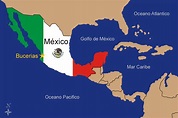 mexico: ubicación de mexico
