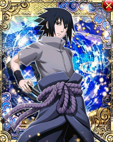 Naruto 5 Stars Cards Part 1 Naruto Shippuden Anime Naruto Uchiha