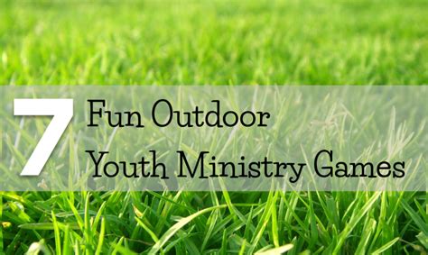 7 Fun Outdoor Youth Ministry Games Stumingames