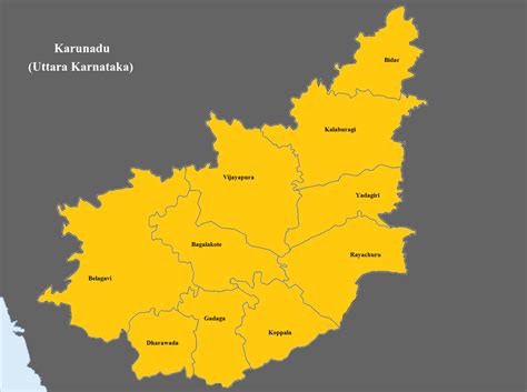 It was formed on 1 november 1956, with the passage of the states reorganisation act. Karnataka Map Drawing For Kids