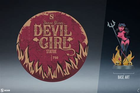 Estátua Devil Girl Shane Glines Sideshow Iron Studios Online Store