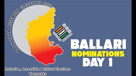 Mla Election Candidates File Nominations On Day Bellary