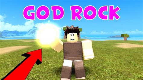 Unlocking The God Rock Roblox Booga Booga Youtube