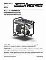 Powermate Generator Repair Images