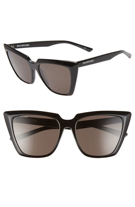 Balenciaga 55mm Cat Eye Sunglasses In 2020 Cat Eye Sunglasses