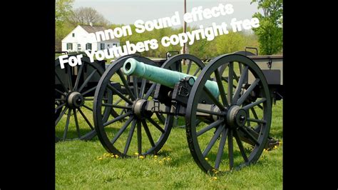 Cannon Sound Effects For Youtubers Copyright Free Youtube