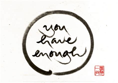 24x32 Zen Calligraphy Custom Calligraphy Thich Nhat Hanh Quotes