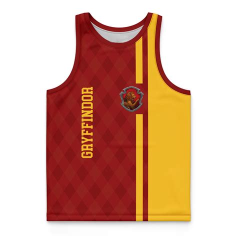 Gryffindor Harry Potter Basketball Jersey Animebape