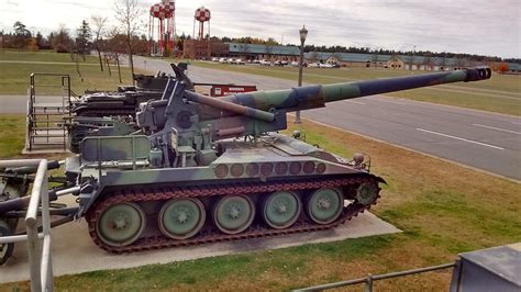 Size Does Matter 8 Inch 203mm M110 Howitzer In Camp Ripley Minnesota