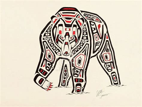 Traditional Native American Art Animals Arts Deco