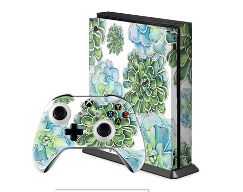 Succulent Skin Xbox Series S Plant World Stickers Xbox One X S Etsy