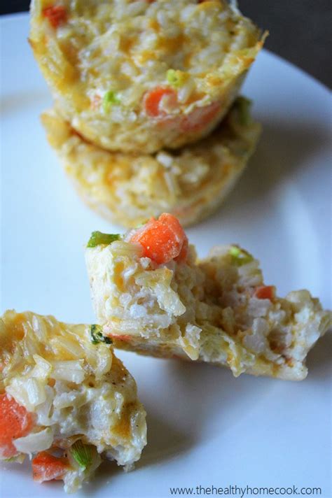 Cheesy Vegetable Rice Cakes The Healthy Home Cook