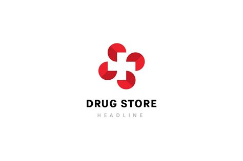 Drug Store Logo Creative Illustrator Templates ~ Creative Market