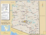 Stadtplan von Arizona | Detaillierte gedruckte Karten von Arizona, USA ...