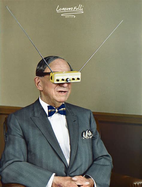 Hugo Gernsback Is An Inventor Of Tele Glasses Television Glasses Vr Technologies Of 20th