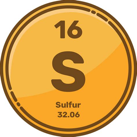 Sulfur Element Clipart Free Download Transparent Png Creazilla