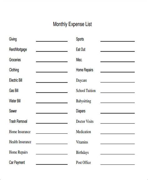 Looking for the top 10 final expense companies? FREE 10+ Sample Lists of Expense in MS Word | PDF