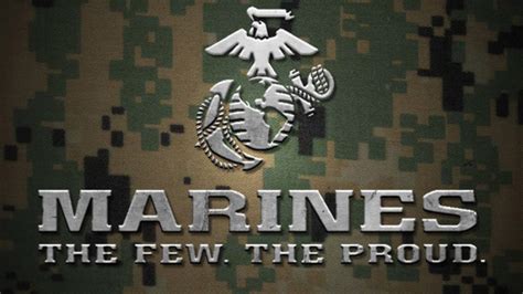 While the marine corps falls under the department of the navy, its command structure is similar to the army's, with teams, squadrons, platoons and battalions, except it follows the rule of three, meaning there are usually three of each lower unit within the next larger unit. USMC Wallpaper and Screensavers (53+ images)