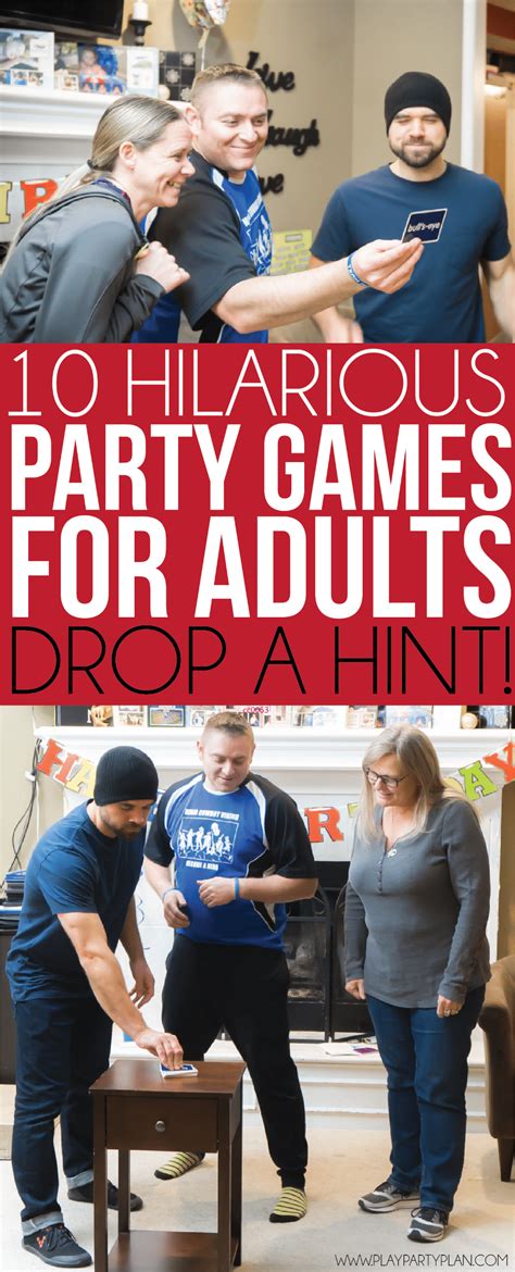 Hilarious Party Games For Adults Birthday Games For Adults