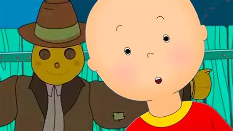 Caillou And The Halloween Stories Caillou Cartoon Youtube