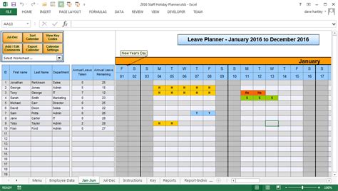 Holiday planner template allows to keep on track of the activities you desire for doing in the holiday period. Staff Holiday Spreadsheet Google Spreadshee excel staff ...