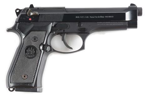 Lot Detail M Beretta Model 92fs Semi Automatic Pistol
