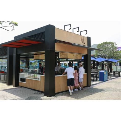 Outdoor Food Kiosk Coffee Shop Design Of Mobile Food Stand Ice Cream