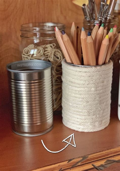 6 Creative Ways To Upcycle A Tin Can Cheap And Easy Recycled Craft Ideas