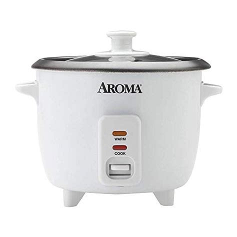 Aroma Housewares Aroma 6 Cup Cooked 1 5 Qt One Touch Rice Cooker