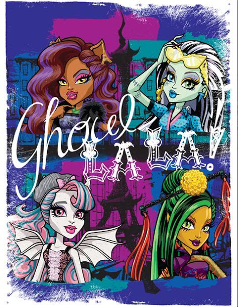Poster With Images Monster High Characters Monster