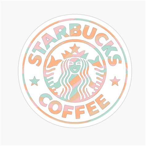 Starbucks Retro Sticker By Aj27 Starbucks Wallpaper Sticker Design