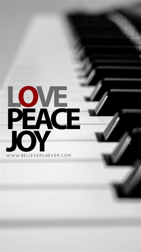 Love Joy Peace Mobile Christian Lock Screen Wallpaper