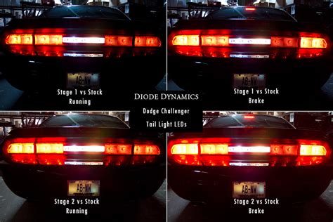 Front and rear map lights. Dodge Challenger Tail Light & Turn Signal LEDs! Plug ...