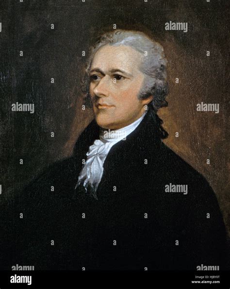 Alexander Hamilton 1755 1804 One Of The Founding Fathers Of The
