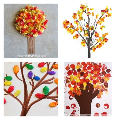 12 Autumn Tree Art Ideen Für Kinder Arty Crafty Kids Marine Connection