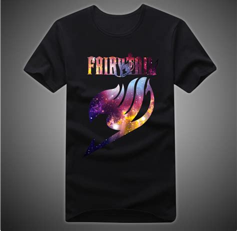 Buy New 2016 Free Shipping Fairy Tail T Shirts Short