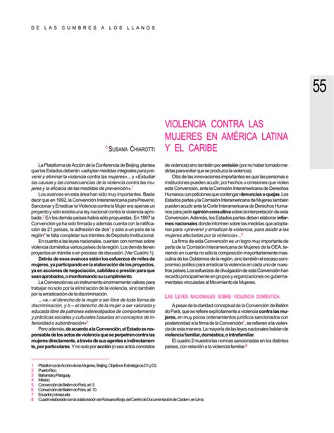 violencia contra las mujeres en américa latina y el caribe