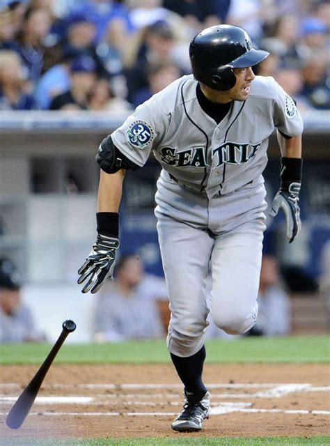 Mariners Ichiro Plucked From The Field Placed In Front Office