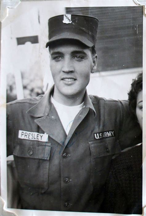 Unseen Photos Of Elvis Presley Taken During His Military Service In