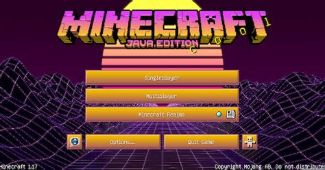 Synthwave Themed Texture Pack Comparison And Ui Guide Minecraft Mod