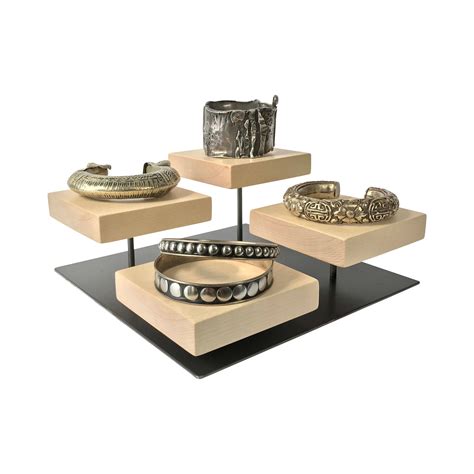 Bracelet Display Metal And Wood Jewelry Display For Craft
