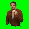 Pedro Pascal eating Sandwich Meme (Green Screen) – CreatorSet
