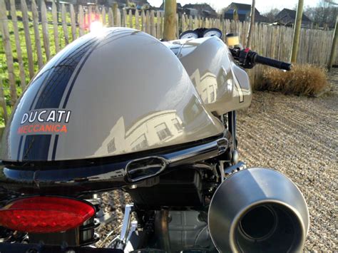 Crashed Ducati Sport 1000 Becomes Eye Candy Custom Bike Autoevolution