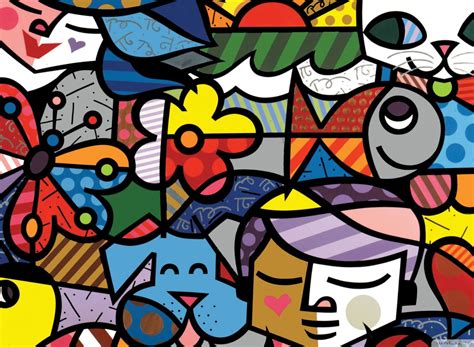 Imagens Das Obras De Romero Britto