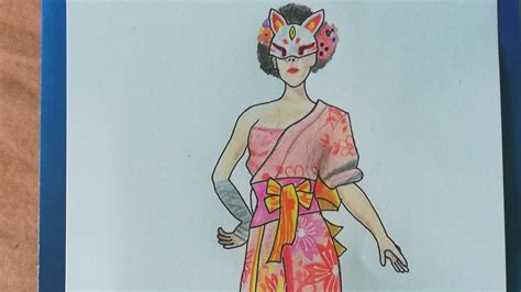 Dibujando Pase Sakura Mujer Free Fire Youtube